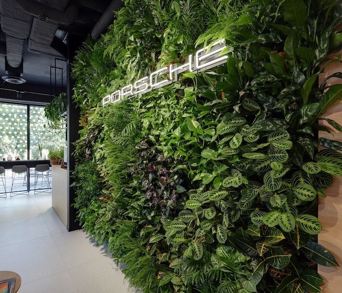 ARANŻACJA WNĘTRZ SALONU SAMOCHODOWEGO PORSCHE_POP-UP