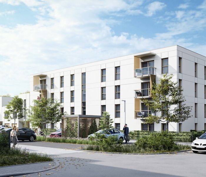 ZABUDOWA BUDYNKÓW MIESZKALNYCH WIELORODZINNYCH I JEDNORODZINNYCH W ZABUDOWIE SZEREGOWEJ