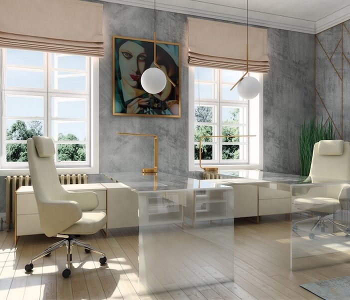 ARANŻACJA WNĘTRZ CZĘŚĆI BIUROWYCH