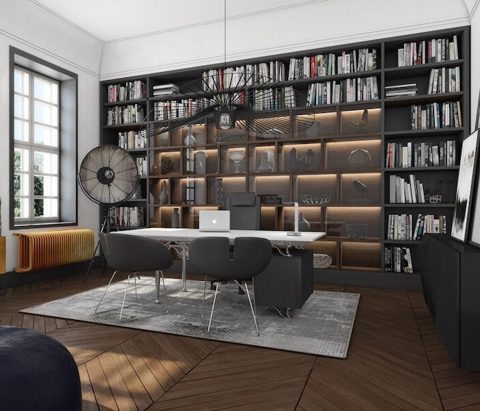 ARANŻACJA WNĘTRZ CZĘŚĆI BIUROWYCH