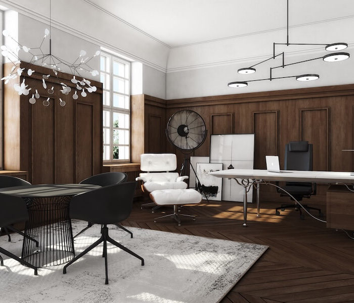 ARANŻACJA WNĘTRZ CZĘŚĆI BIUROWYCH