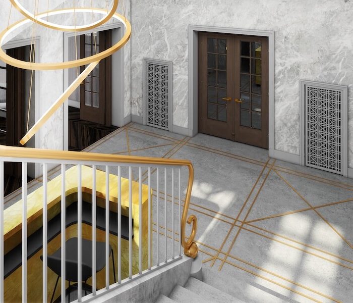 ARANŻACJA WNĘTRZ CZĘŚĆI BIUROWYCH