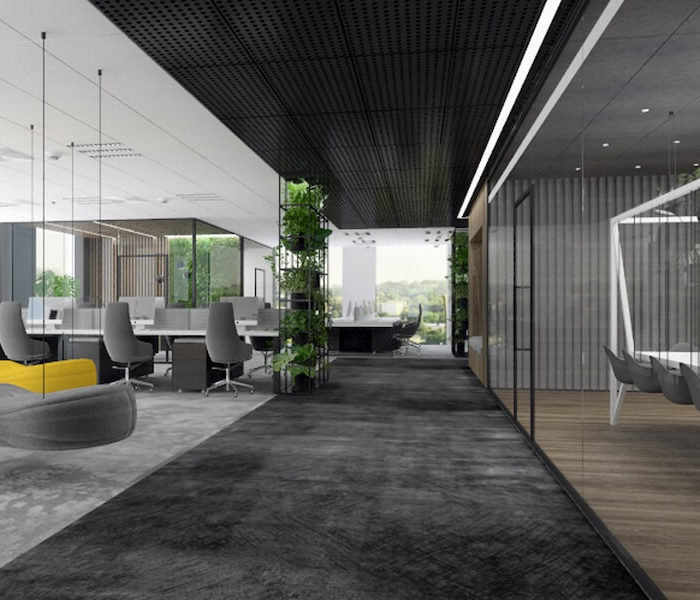 ARANŻACJA WNĘTRZ BIUROWCA