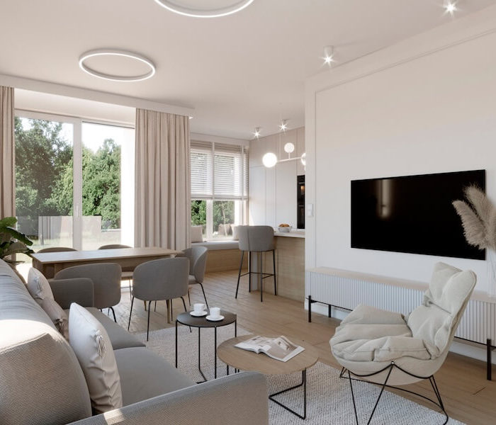 ARANŻACJA WNĘTRZ DOMU POKAZOWEGO